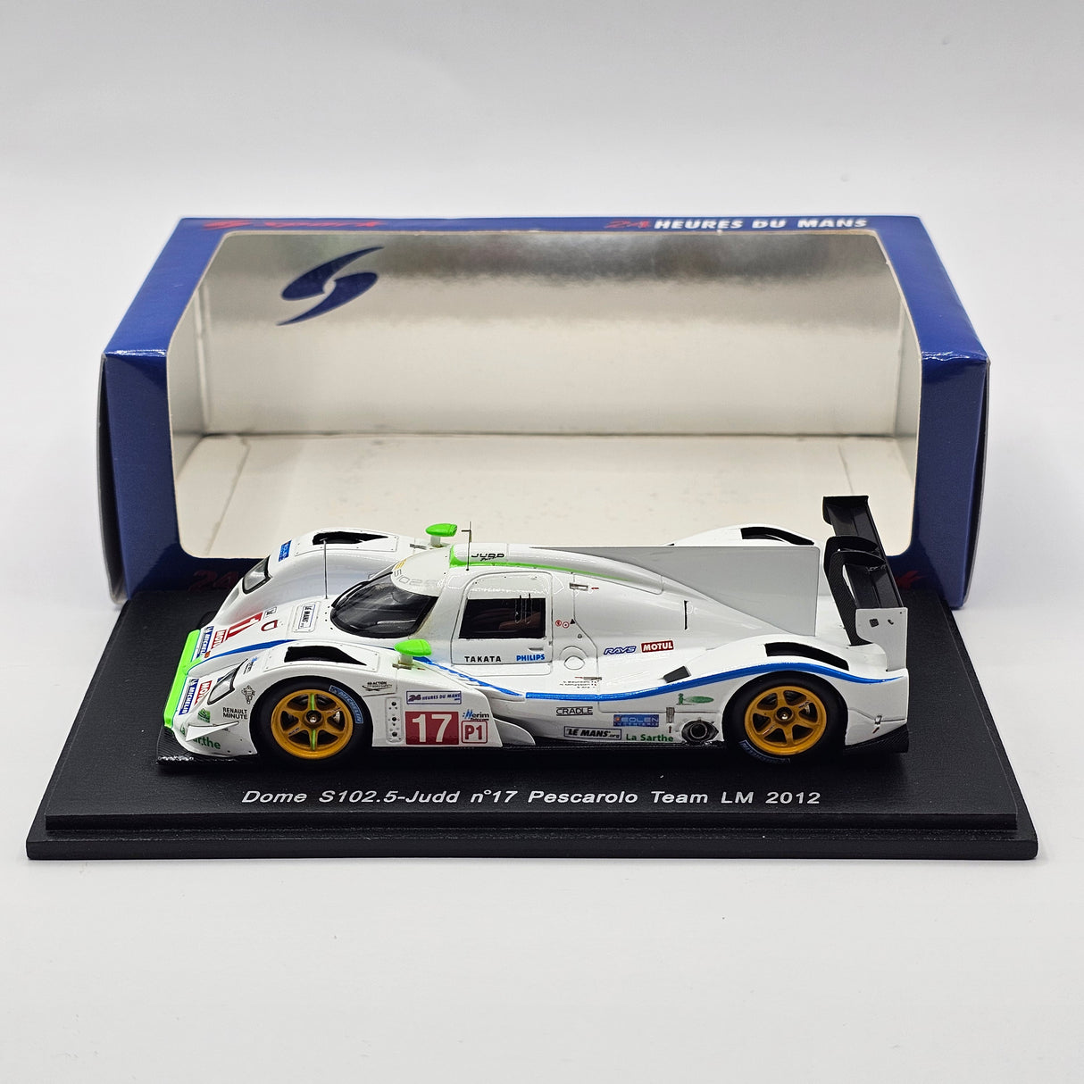 Spark Dome S102.5 Judd #17 Team Pescarolo Le Mans 2012 1/43 Scale S3707