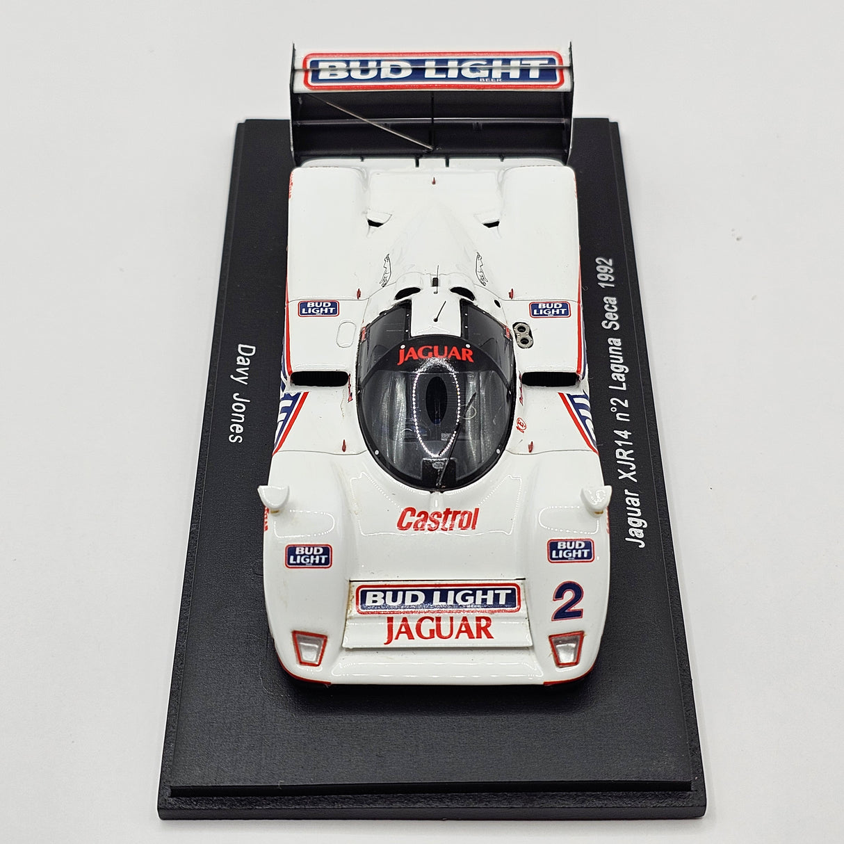 Spark Jaguar XJR-14 #2 Jaguar Racing Laguna Seca IMSA GTP 1992 1/43 Scale S0776