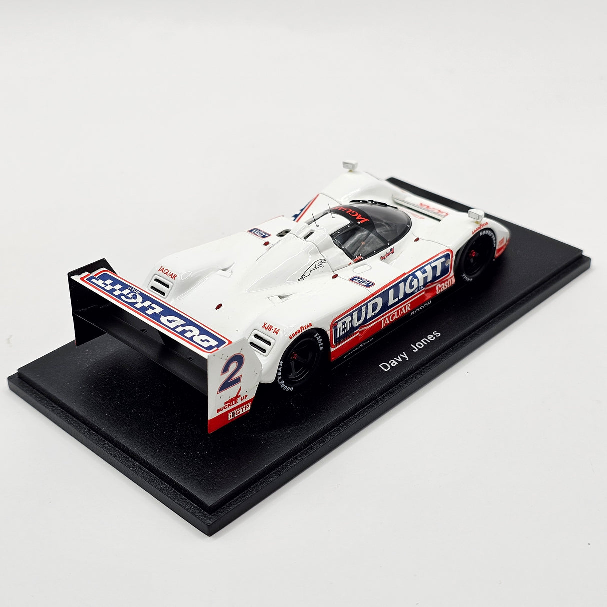 Spark Jaguar XJR-14 #2 Jaguar Racing Laguna Seca IMSA GTP 1992 1/43 Scale S0776
