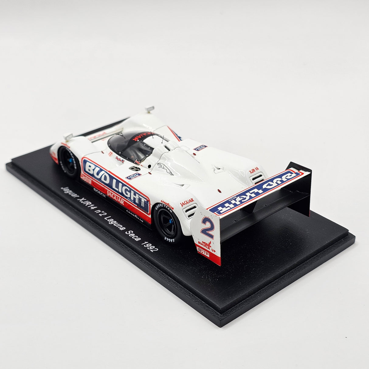 Spark Jaguar XJR-14 #2 Jaguar Racing Laguna Seca IMSA GTP 1992 1/43 Scale S0776