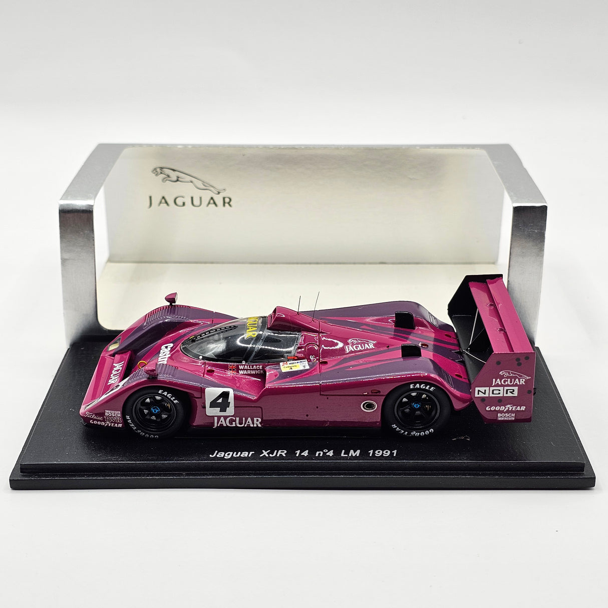 Spark Jaguar XJR-14 #4 Silk Cut Tom Walkinshaw Racing Le Mans 1991 1/43 Scale S0775