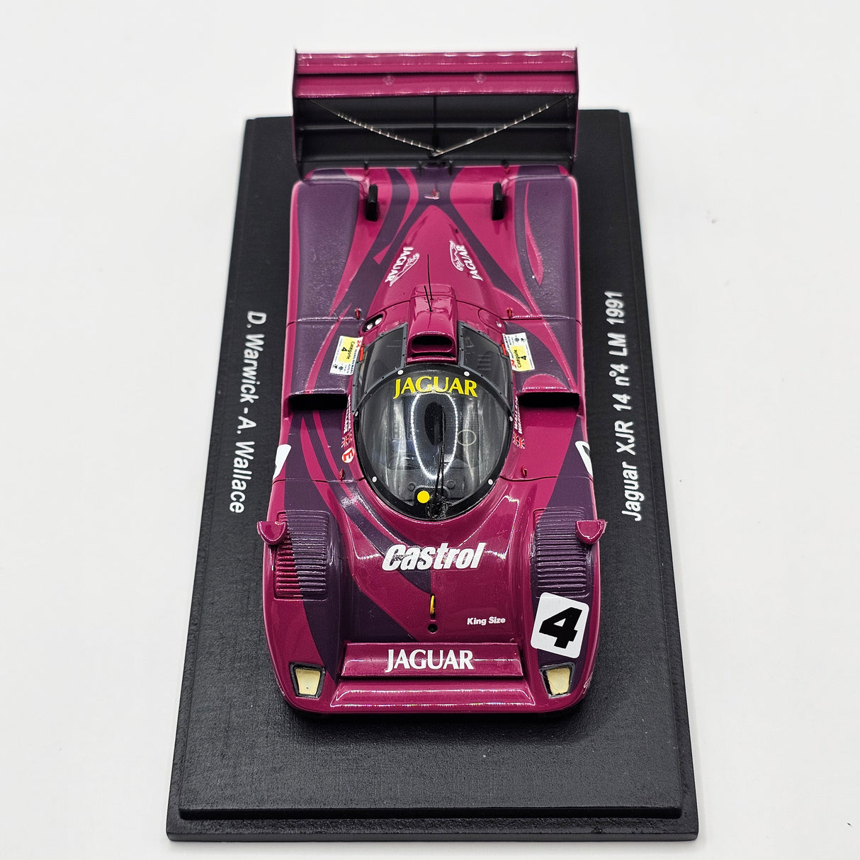 Spark Jaguar XJR-14 #4 Silk Cut Tom Walkinshaw Racing Le Mans 1991 1/43 Scale S0775