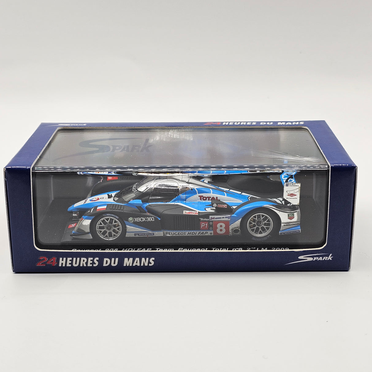 Spark Peugeot 908 HDi FAP #8 Team Peugeot Total Le Mans 2009 1/43 Scale S1289