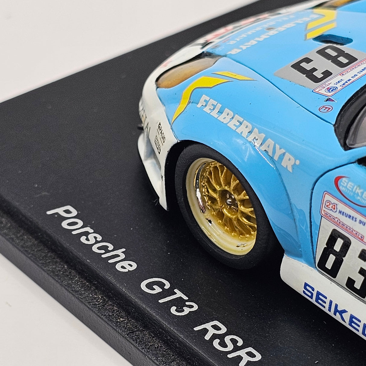 Spark Porsche 911 GT3 RSR #83 Seikel Motorsport Le Mans 2005 1/43 Scale S0918