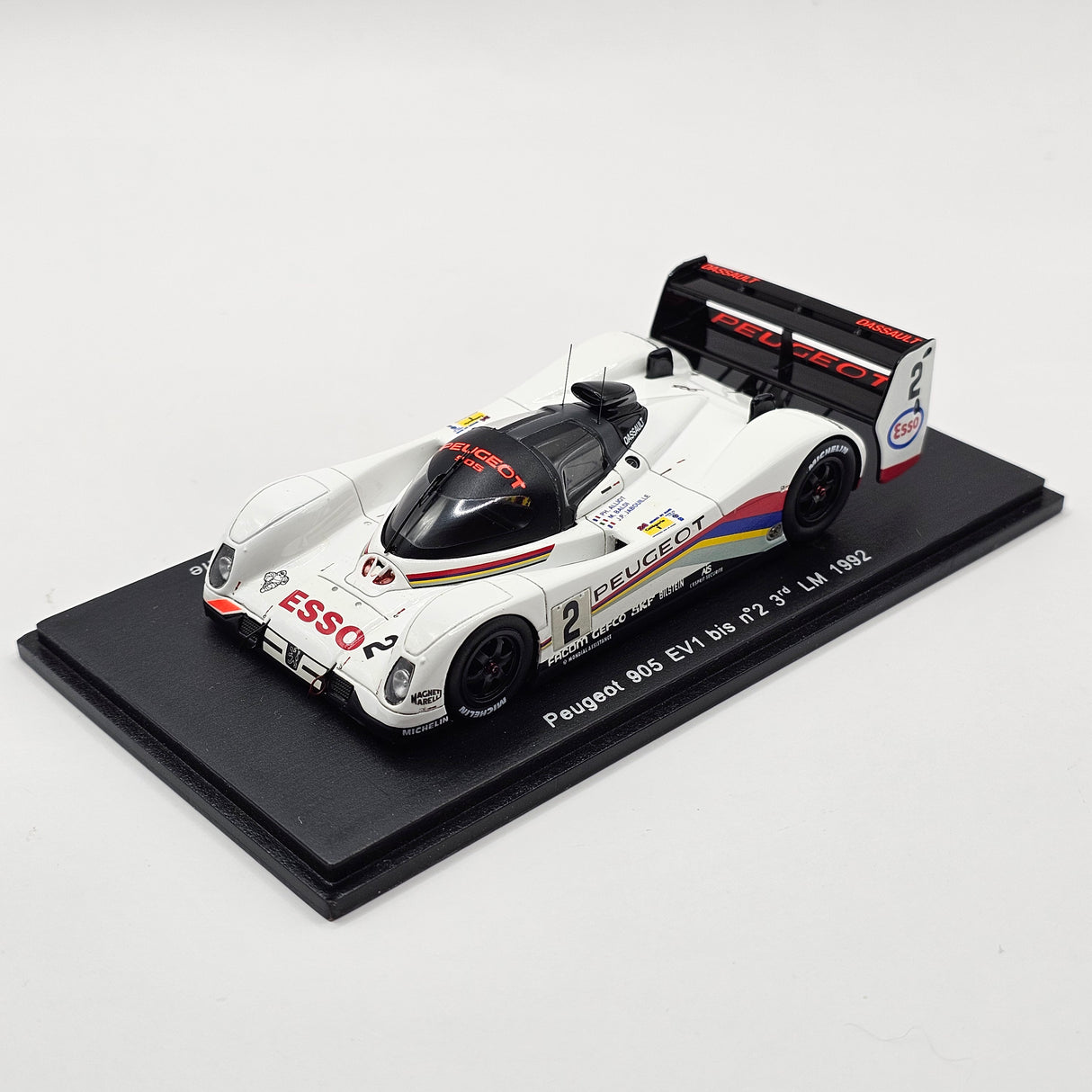 Spark Peugeot 905 EV1 bis #2 Peugeot Talbot Sport Le Mans 1992 1/43 Scale S2595