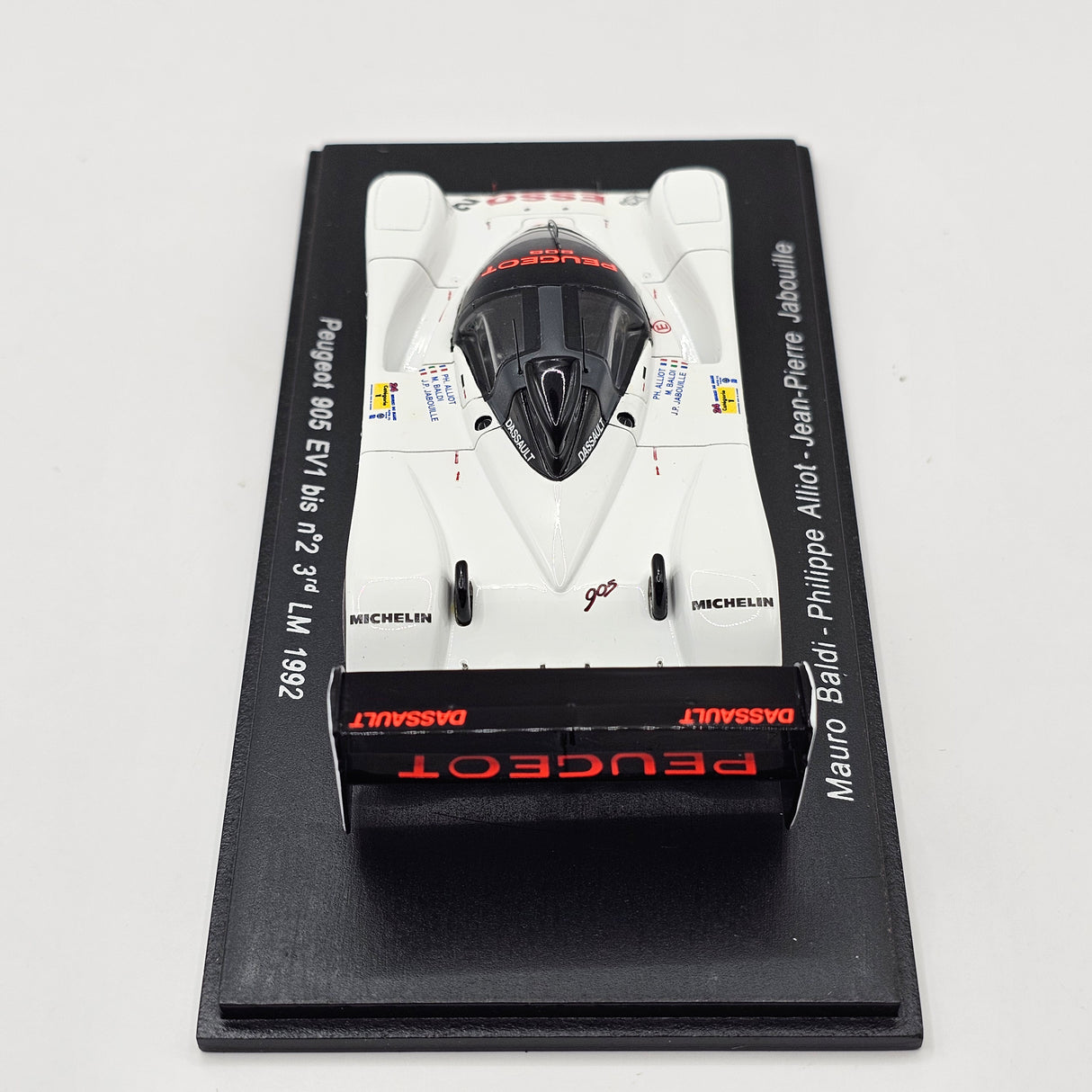 Spark Peugeot 905 EV1 bis #2 Peugeot Talbot Sport Le Mans 1992 1/43 Scale S2595