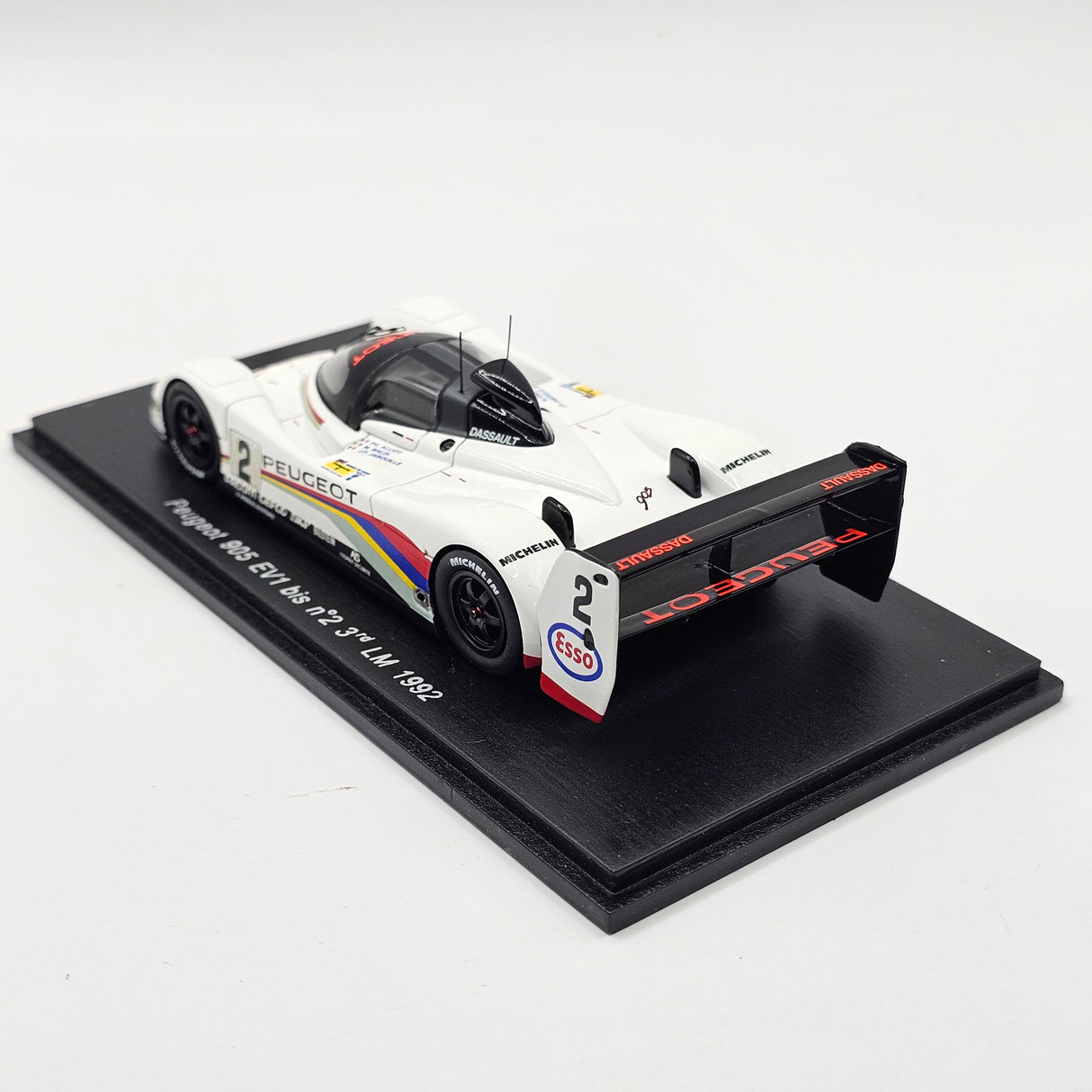 Spark Peugeot 905 EV1 bis #2 Peugeot Talbot Sport Le Mans 1992 1/43 Scale S2595