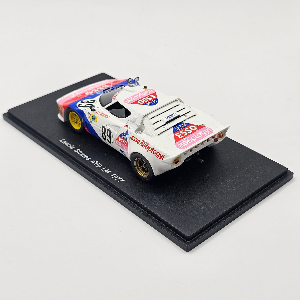 Spark Lancia Stratos #89 Team Esso Aseptogyl Le Mans 1977 1/43 Scale S0604