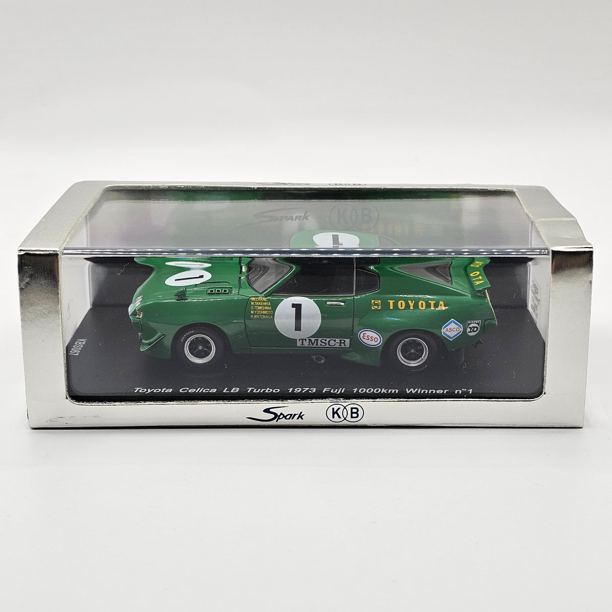 Spark Toyota Celica LB Turbo #1 Fuji 1000KM 1973 Winner 1/43 Scale KBS067