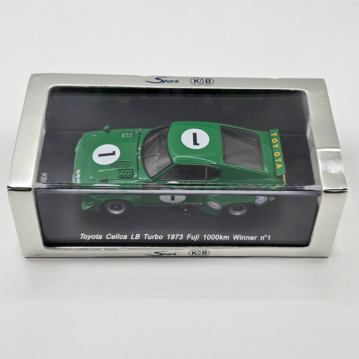 Spark Toyota Celica LB Turbo #1 Fuji 1000KM 1973 Winner 1/43 Scale KBS067