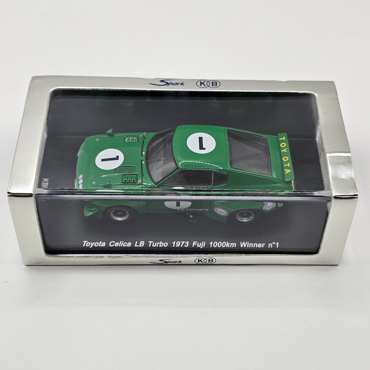 Spark Toyota Celica LB Turbo #1 Fuji 1000KM 1973 Winner 1/43 Scale KBS067