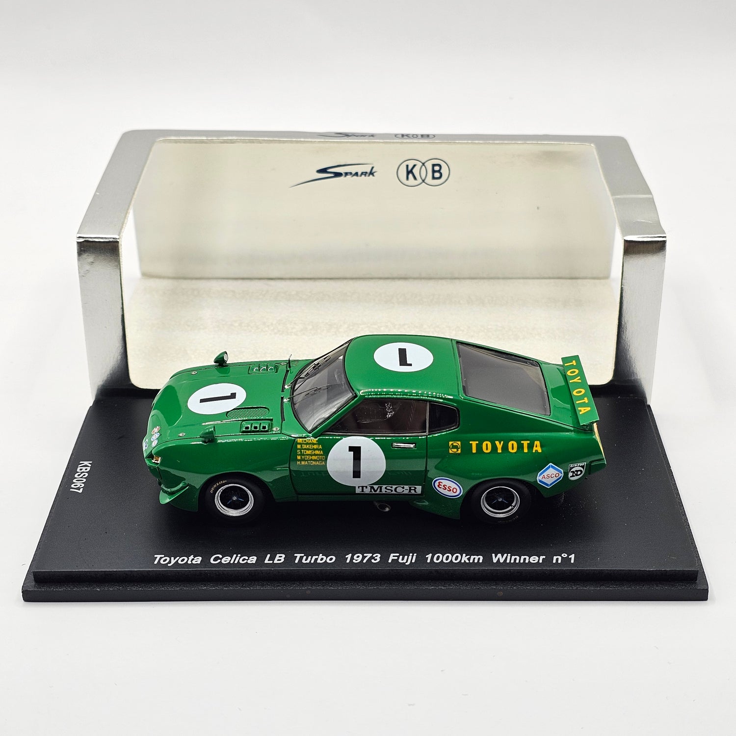 Spark Toyota Celica LB Turbo #1 Fuji 1000KM 1973 Winner 1/43 Scale KBS067