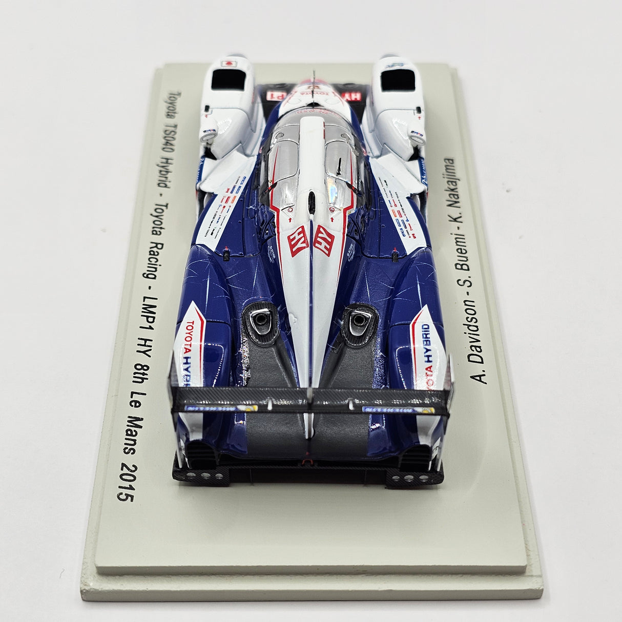 Spark Toyota TS040 Hybrid #1 Toyota Racing LMP1 Le Mans 2015 1/43 Scale S4630