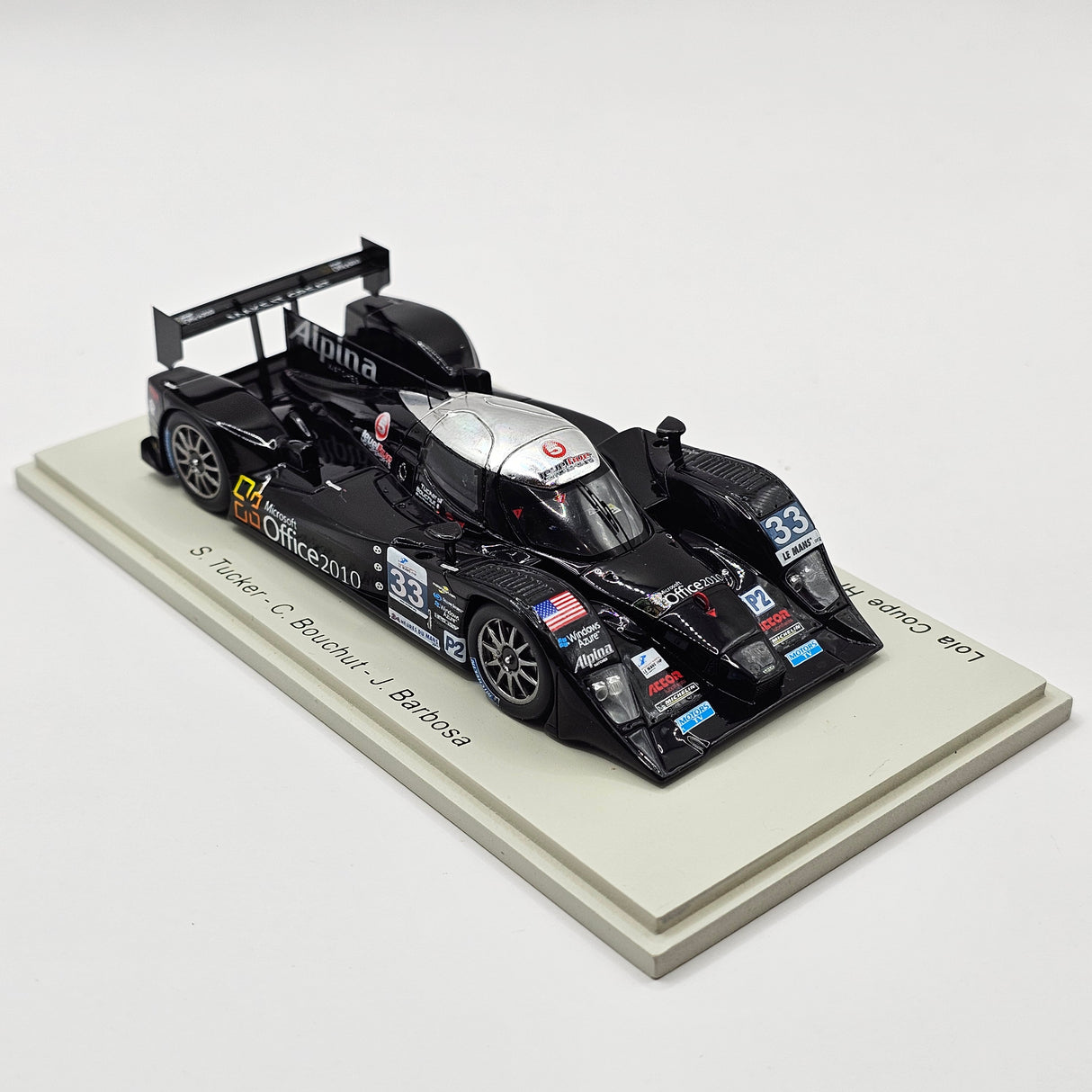 Spark Lola Coupe HPD #33 Level 5 Motorsports LMP2 Le Mans 2011 1/43 Scale S2530