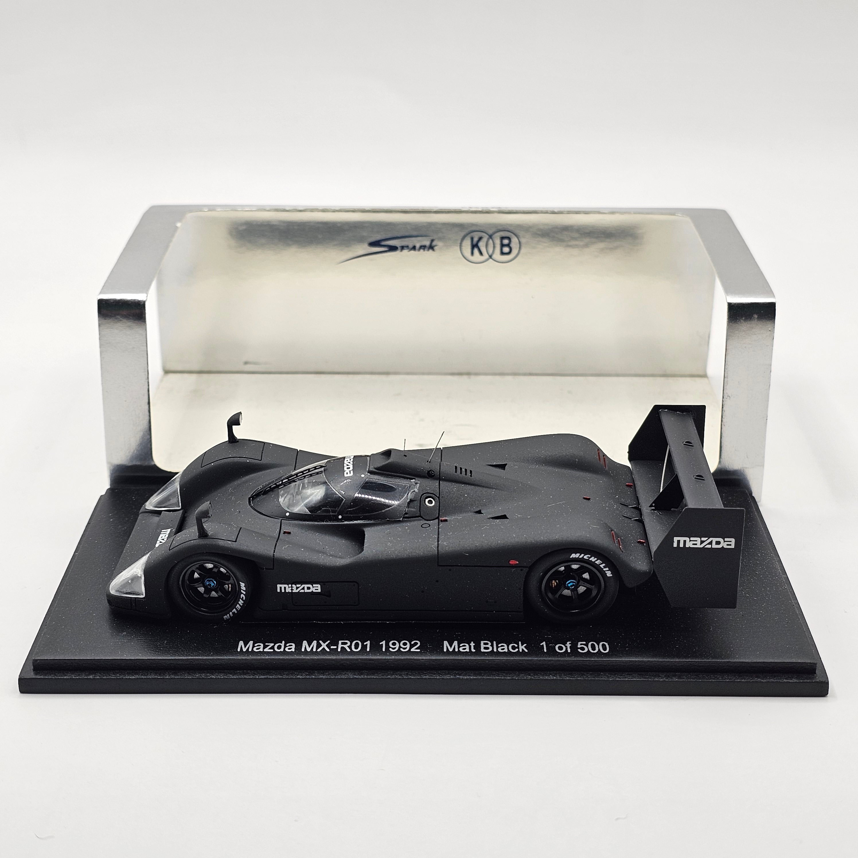 Spark 1/43 Mazda MX-R01 1992 Mat Black