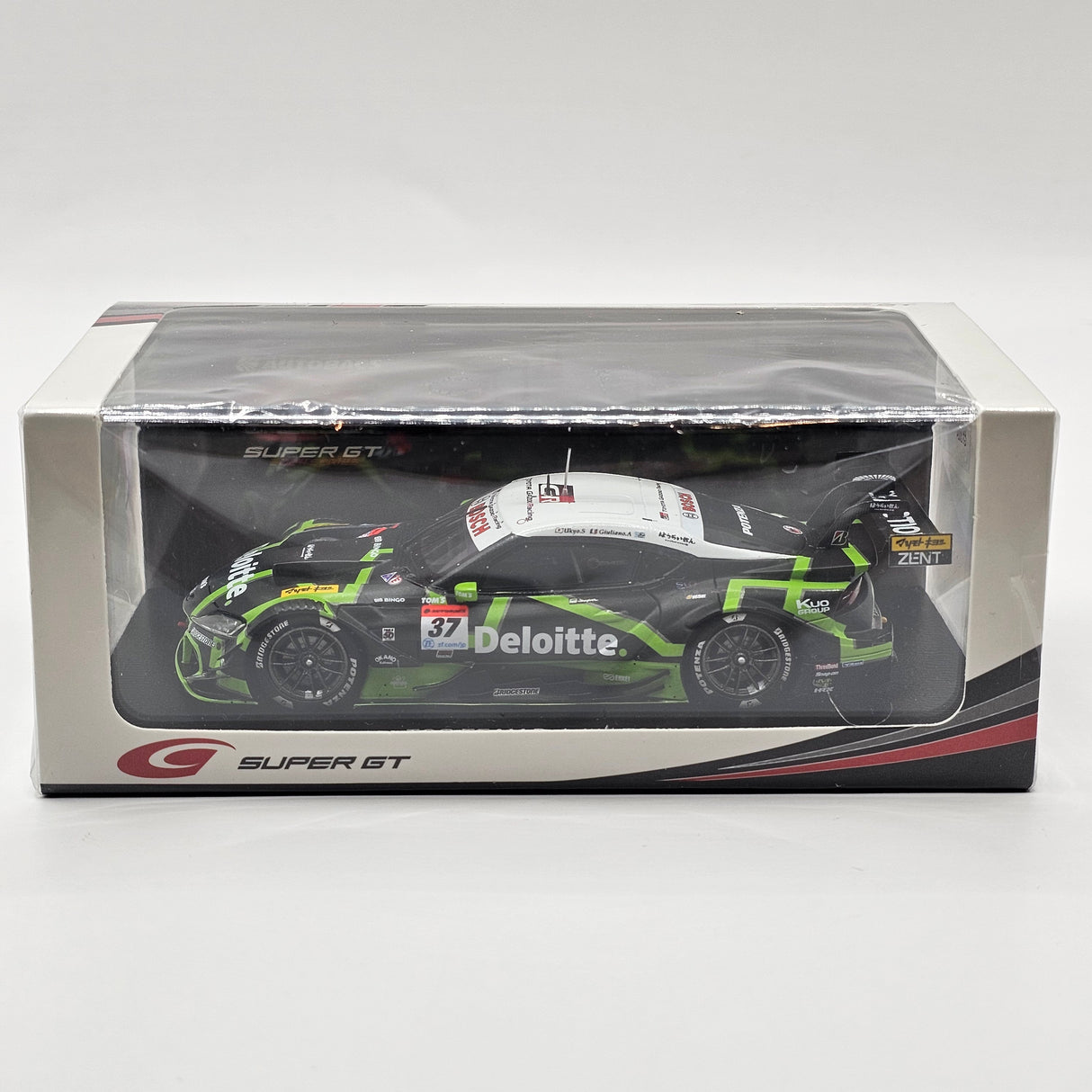 Spark Toyota Deloitte Tom's GR Supra #37 TGR GT500 2024 Super GT 1/43 Scale