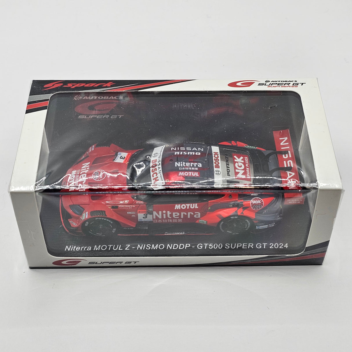 Spark Nissan Niterra Motul Z #3 Nismo NDDP GT500 2024 Super GT 1/43 Scale SGT150