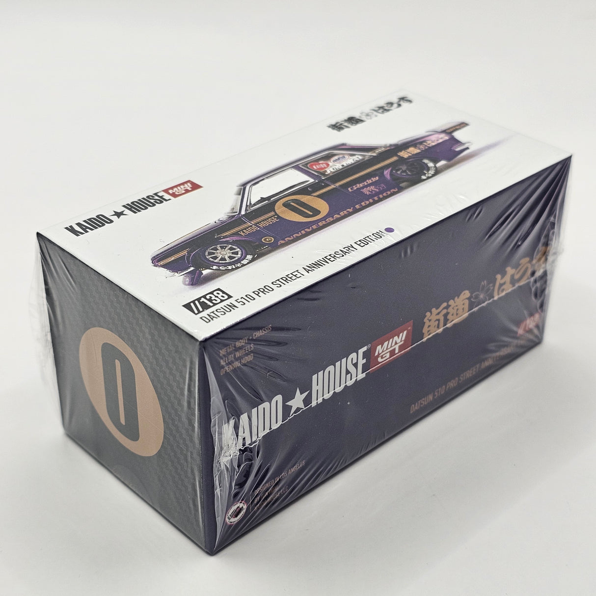 Mini GT x Kaido House Datsun 510 Pro Street Anniversary Edition 1/64 Scale