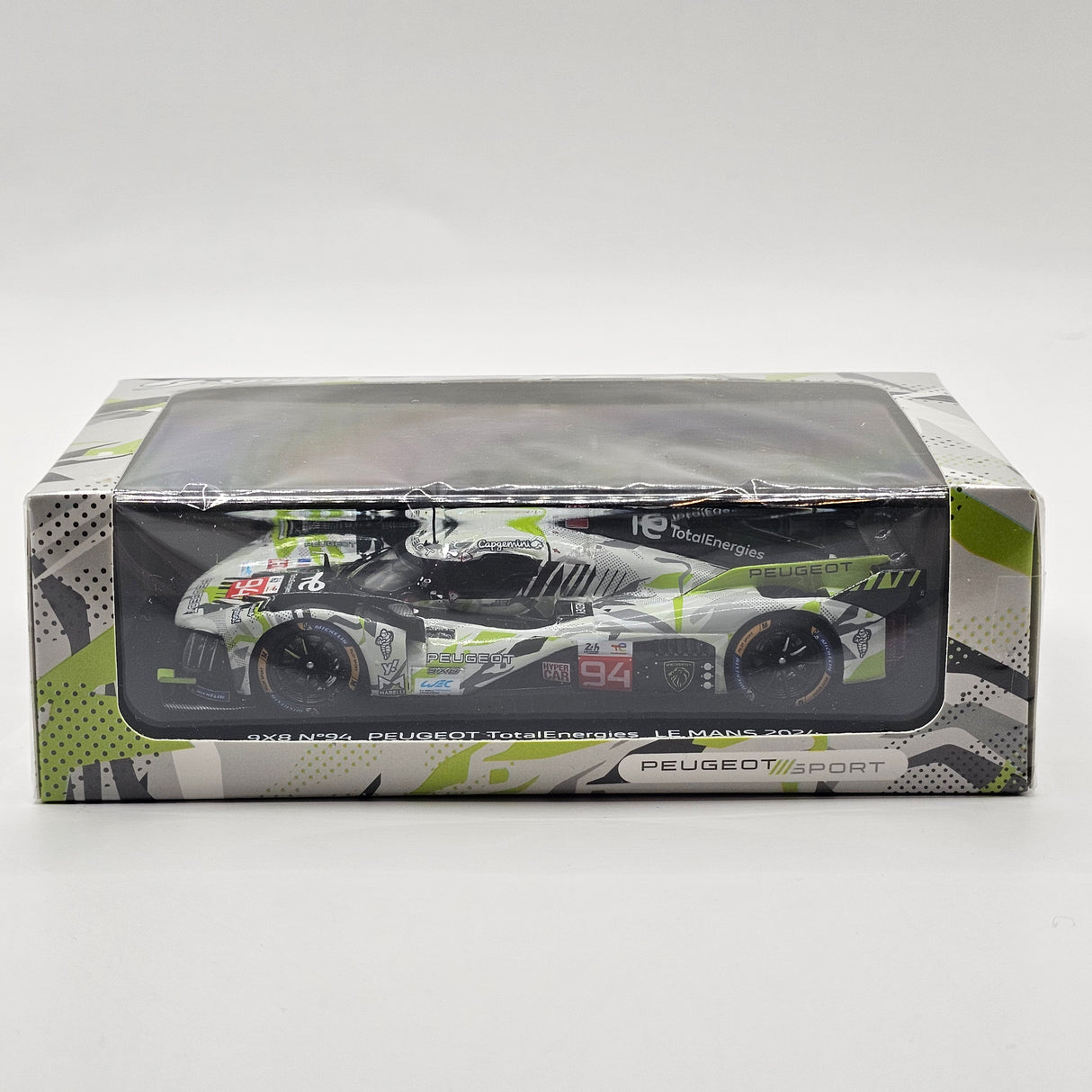 Spark Peugeot 9X8 #94 Peugeot Totalenergies 2024 Le Mans 1/43 Scale S9127