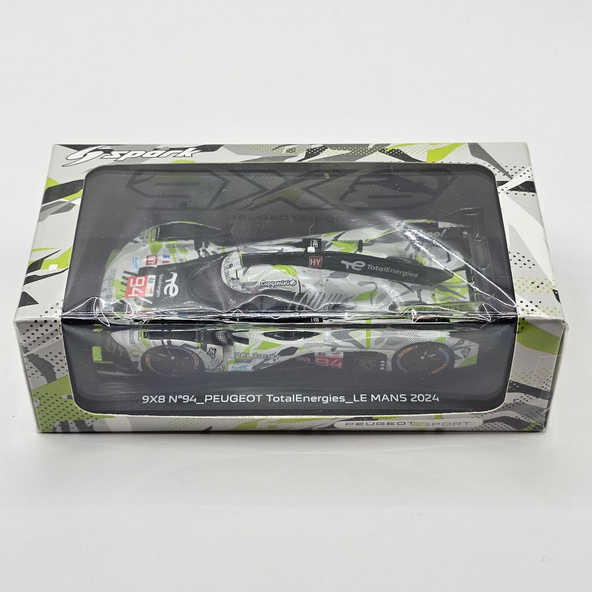 Spark Peugeot 9X8 #94 Peugeot Totalenergies 2024 Le Mans 1/43 Scale S9127