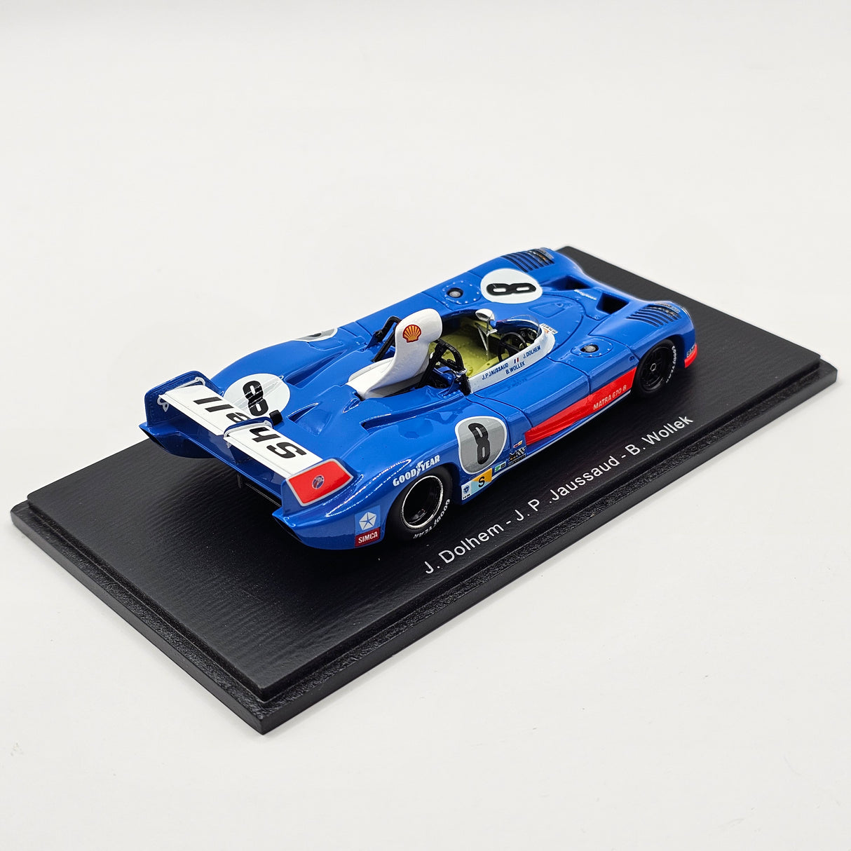 Spark Matra Simca MS 670B #8 Équipe Gitanes Le Mans 1974 1/43 Scale S3553