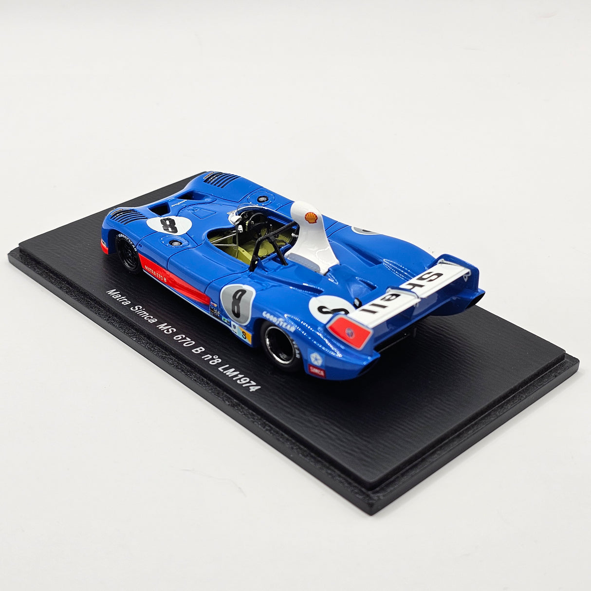 Spark Matra Simca MS 670B #8 Équipe Gitanes Le Mans 1974 1/43 Scale S3553