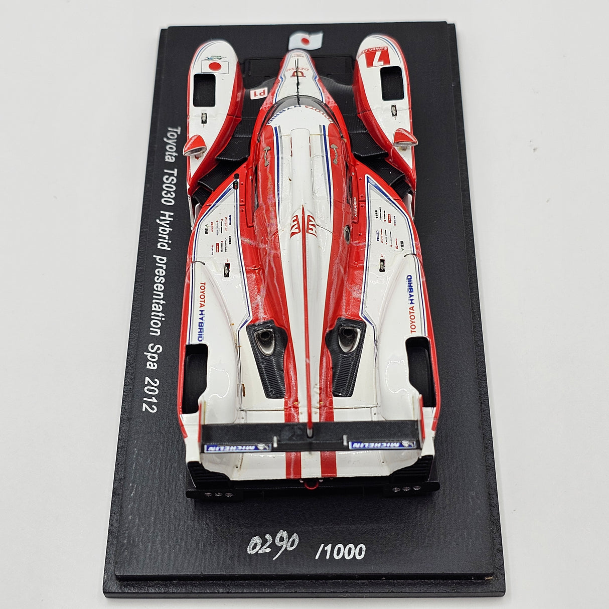 Spark Toyota TS030 Hybrid Presentation Spa 2012 Limited Edition 1/43 Scale SJ010