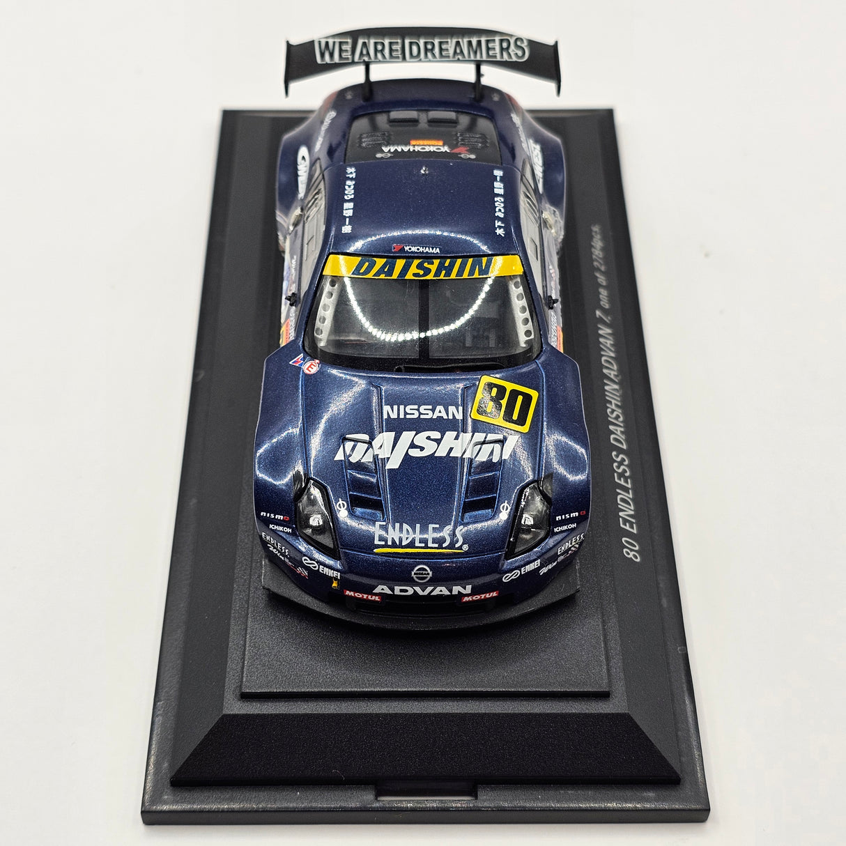 EBBRO Nissan #80 Team Daishin Fairlady Z JGTC 2004 GT300 1/43 Scale
