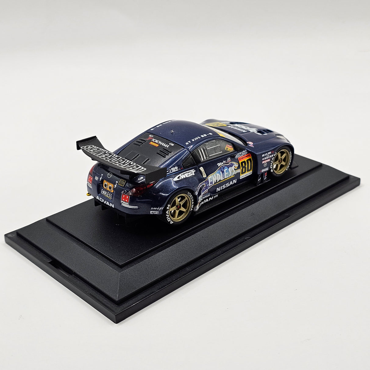 EBBRO Nissan #80 Team Daishin Fairlady Z JGTC 2004 GT300 1/43 Scale