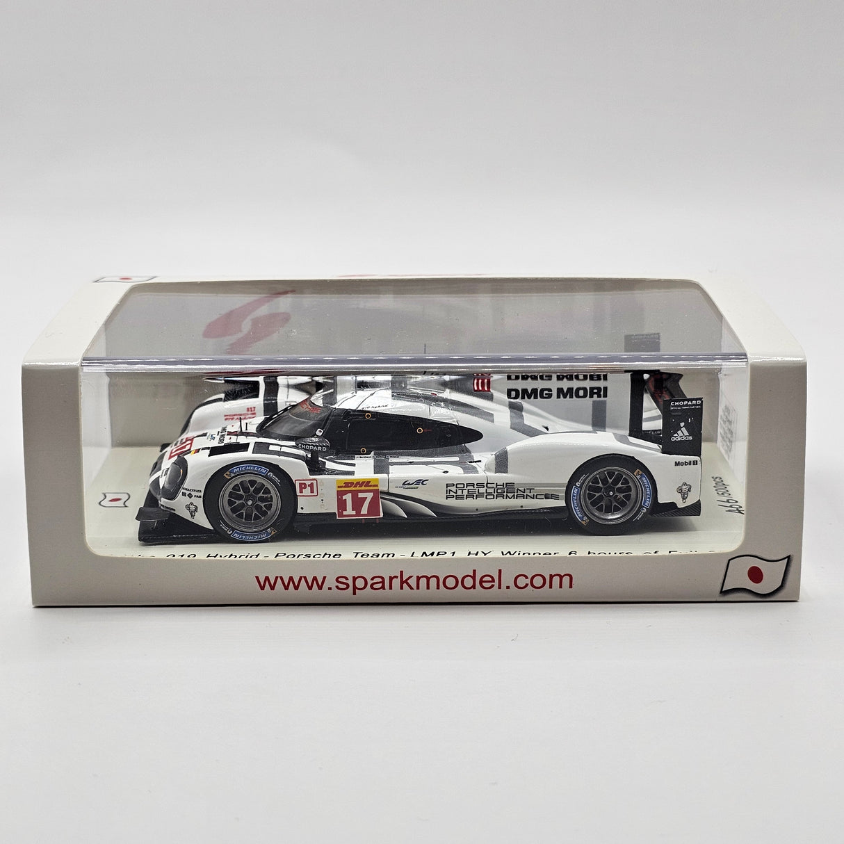 Spark Porsche 919 Hybrid #17 Team Porsche 6Hrs Fuji 2015 Winner 1/43 Scale SJ036