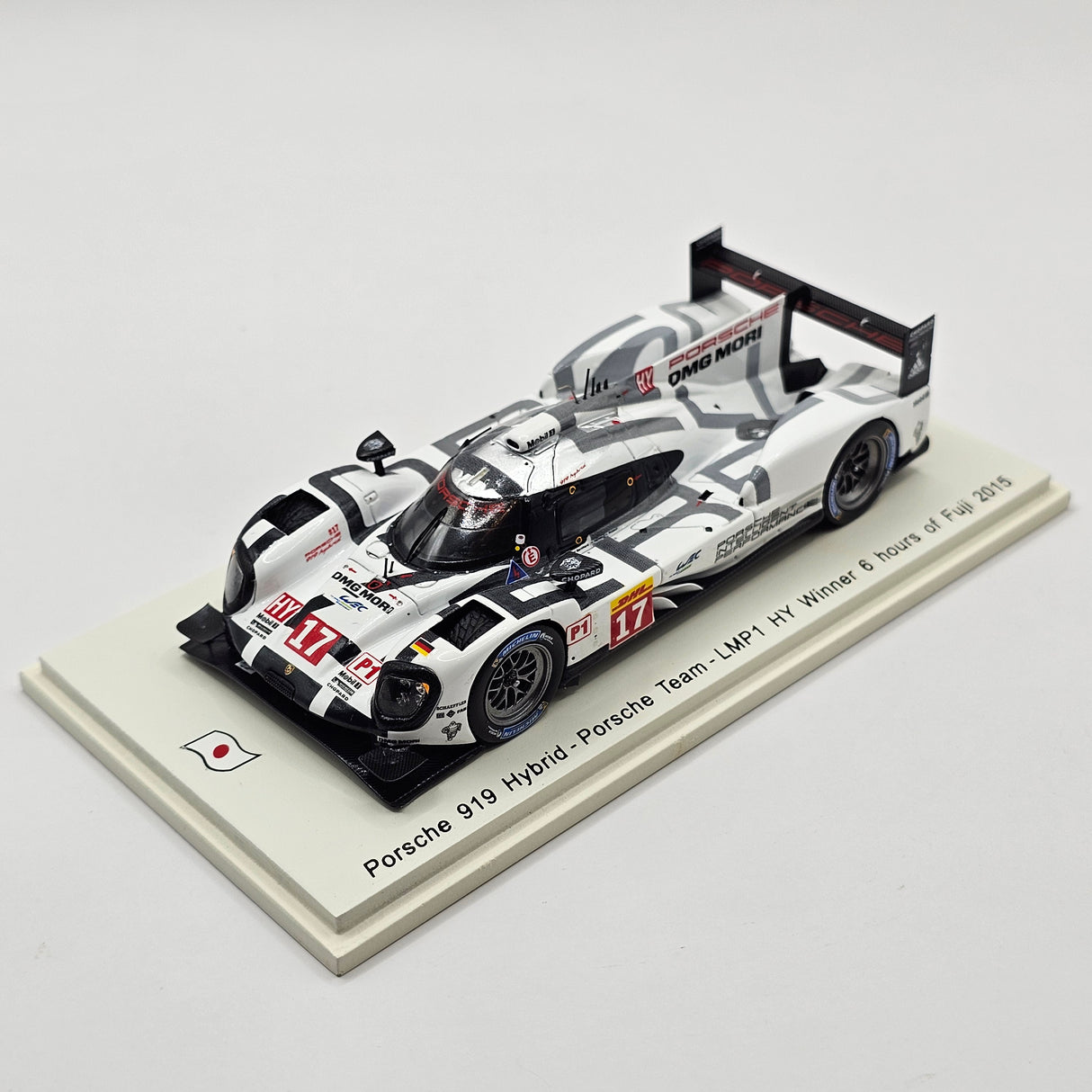 Spark Porsche 919 Hybrid #17 Team Porsche 6Hrs Fuji 2015 Winner 1/43 Scale SJ036