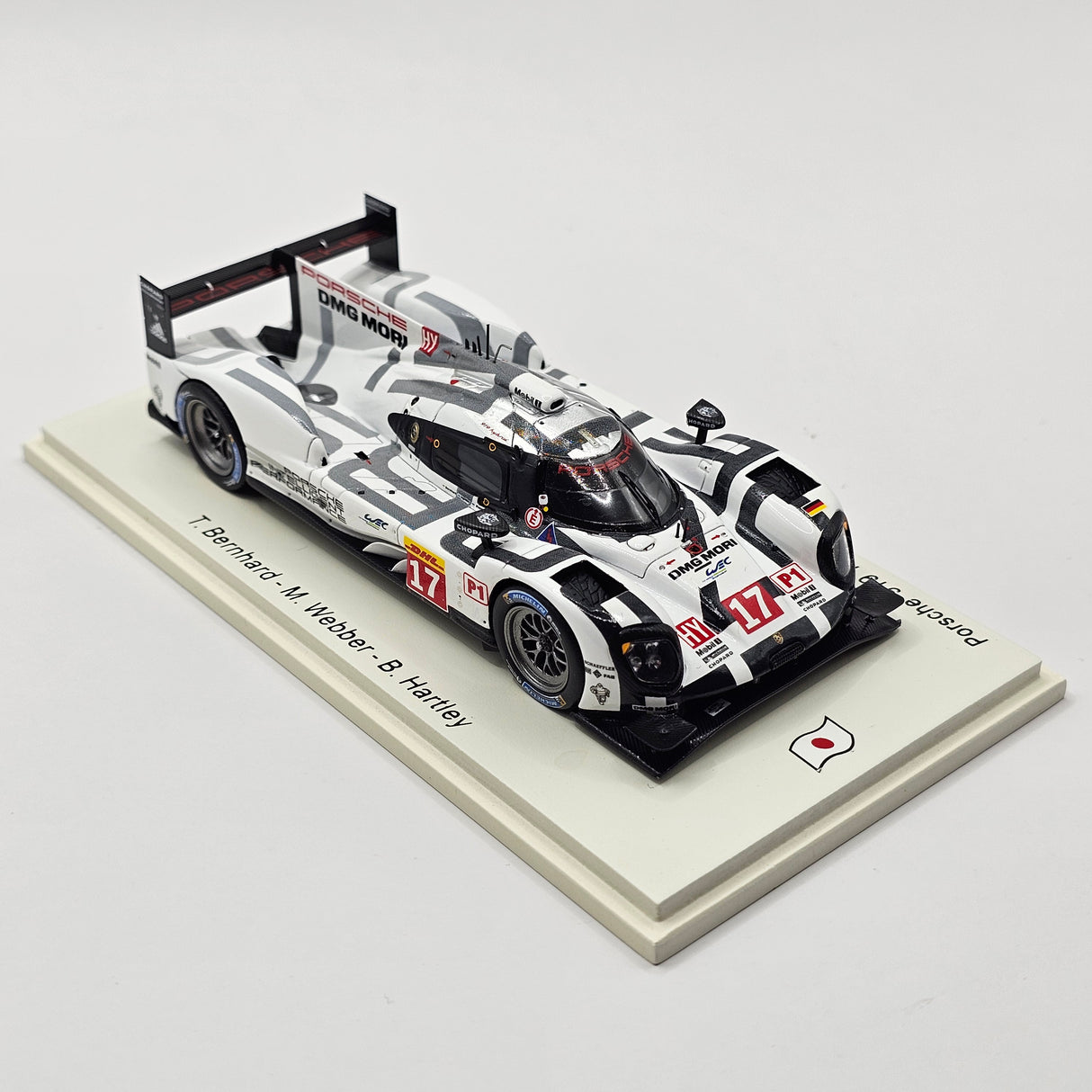 Spark Porsche 919 Hybrid #17 Team Porsche 6Hrs Fuji 2015 Winner 1/43 Scale SJ036