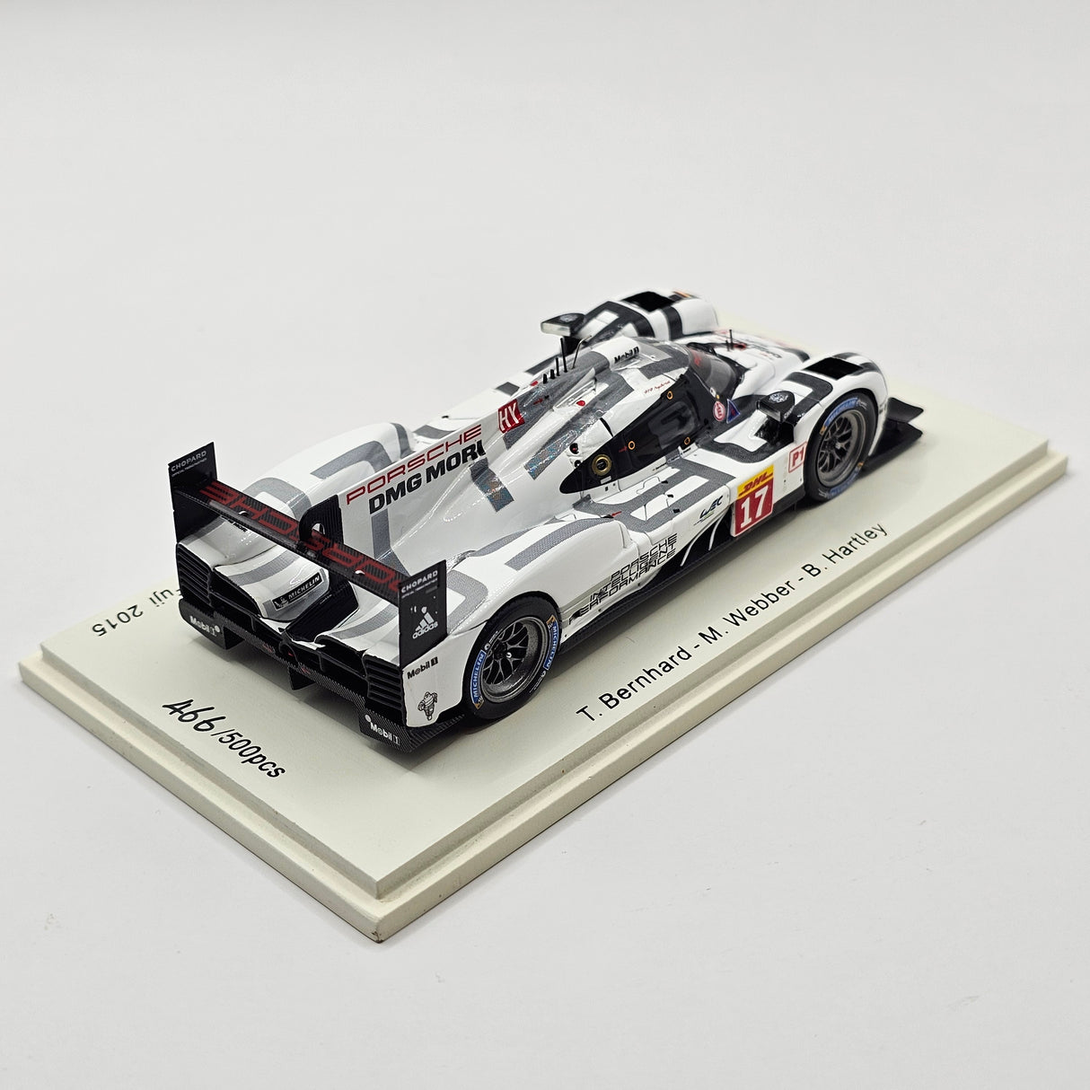 Spark Porsche 919 Hybrid #17 Team Porsche 6Hrs Fuji 2015 Winner 1/43 Scale SJ036