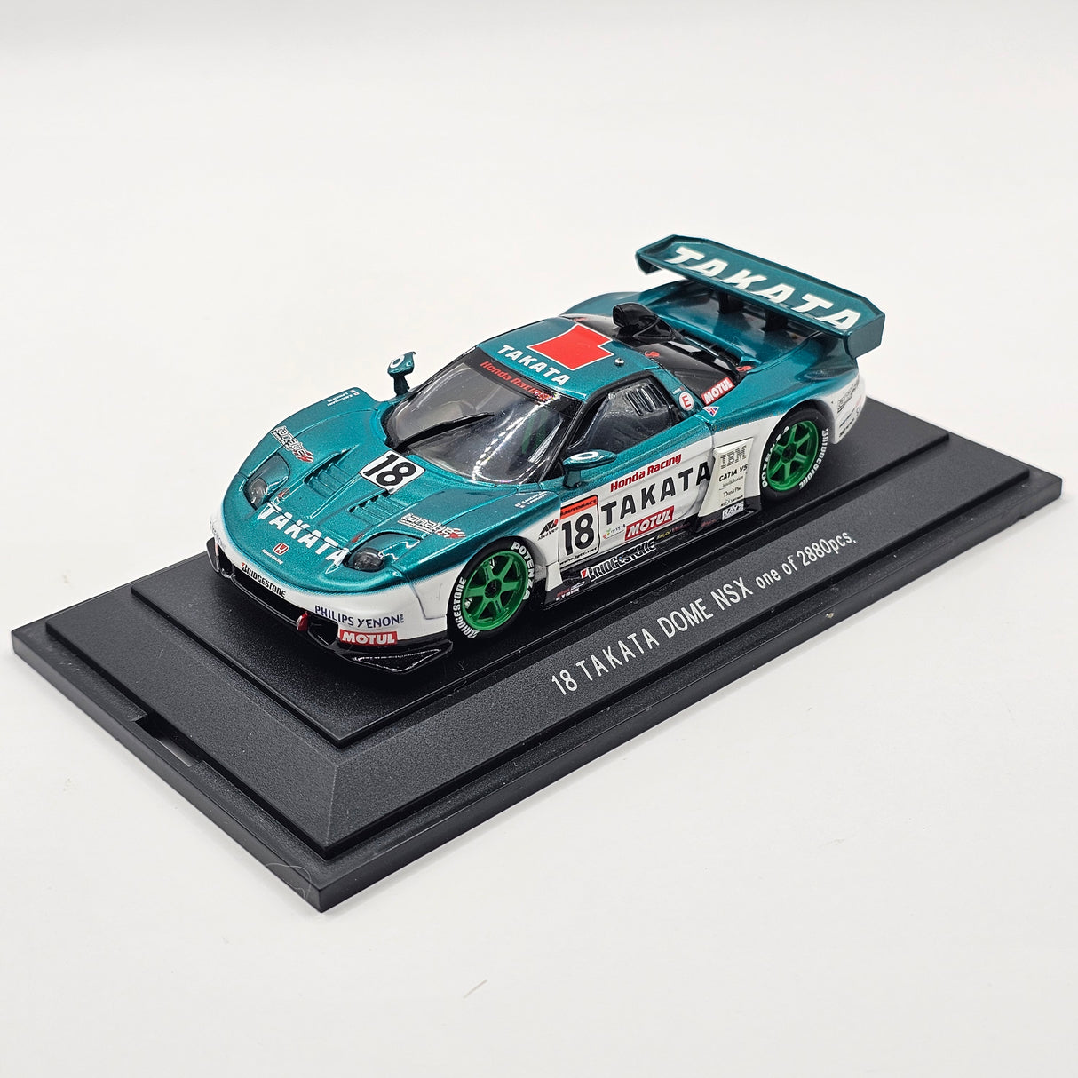 EBBRO Honda NSX #18 Takata Dome Racing Team JGTC GT500 2004 1/43 Scale