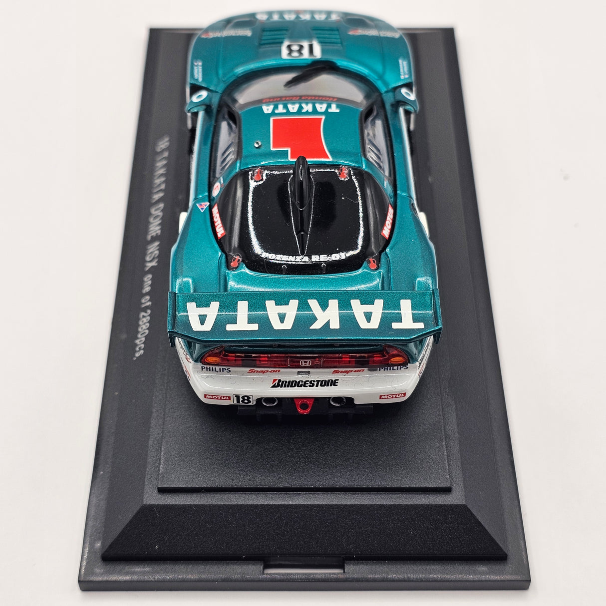 EBBRO Honda NSX #18 Takata Dome Racing Team JGTC GT500 2004 1/43 Scale