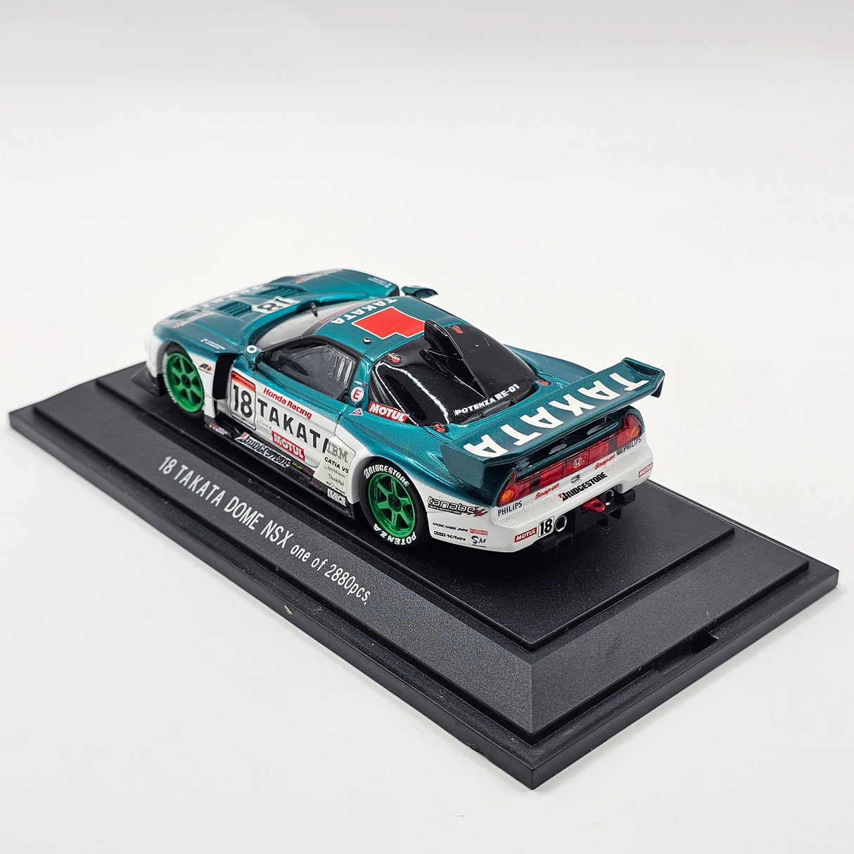 EBBRO Honda NSX #18 Takata Dome Racing Team JGTC GT500 2004 1/43 Scale