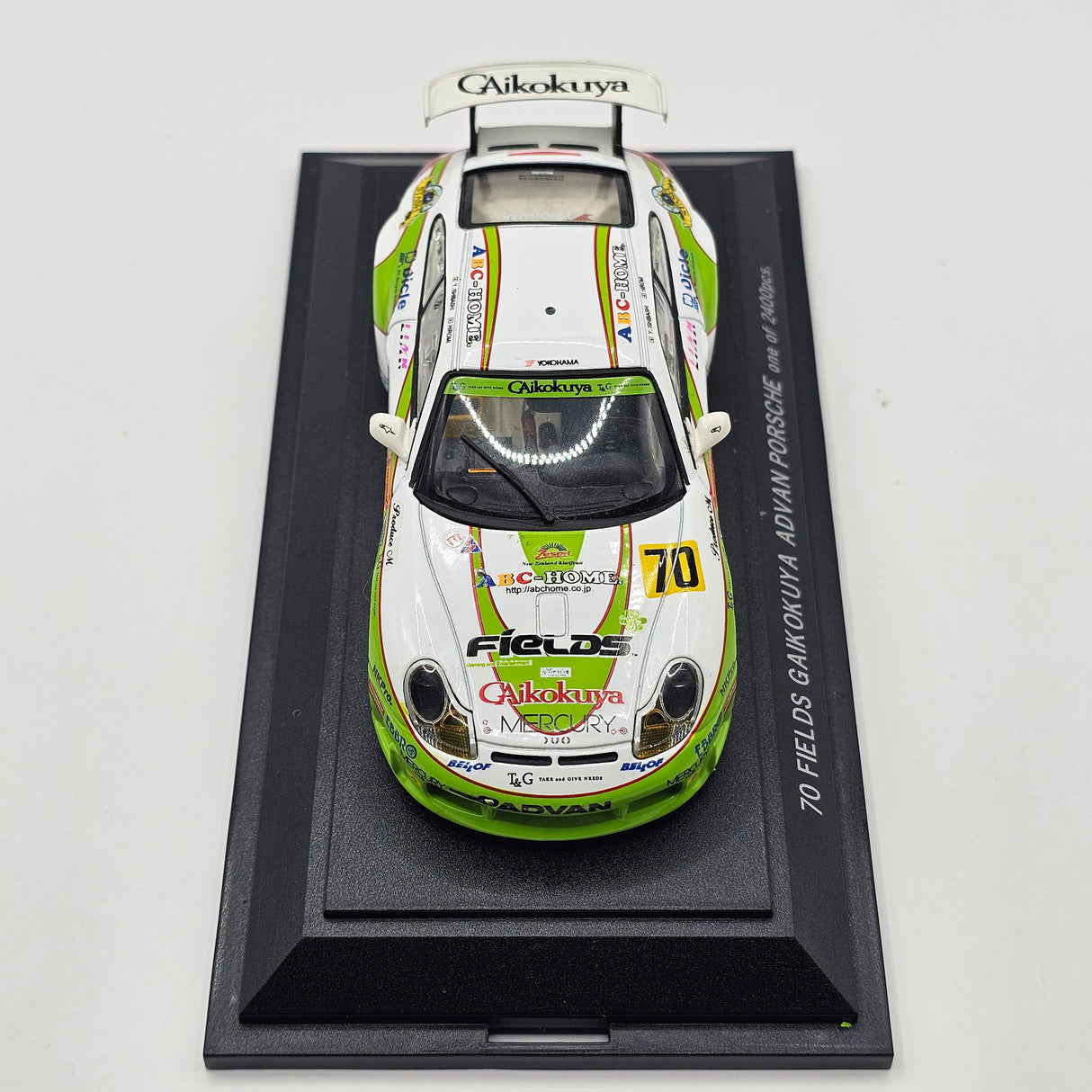 EBBRO Porsche 996 GT3-RS #70 Team Gaikokuya JGTC 2004 GT300 1/43 Scale
