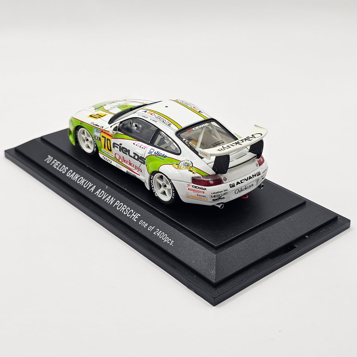 EBBRO Porsche 996 GT3-RS #70 Team Gaikokuya JGTC 2004 GT300 1/43 Scale
