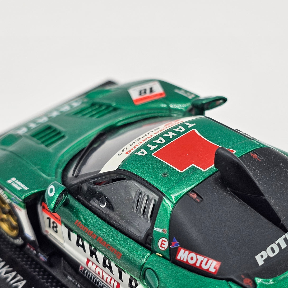 EBBRO Honda NSX #18 Takata Dome Racing Team Super GT 2005 GT500 1/43 Scale