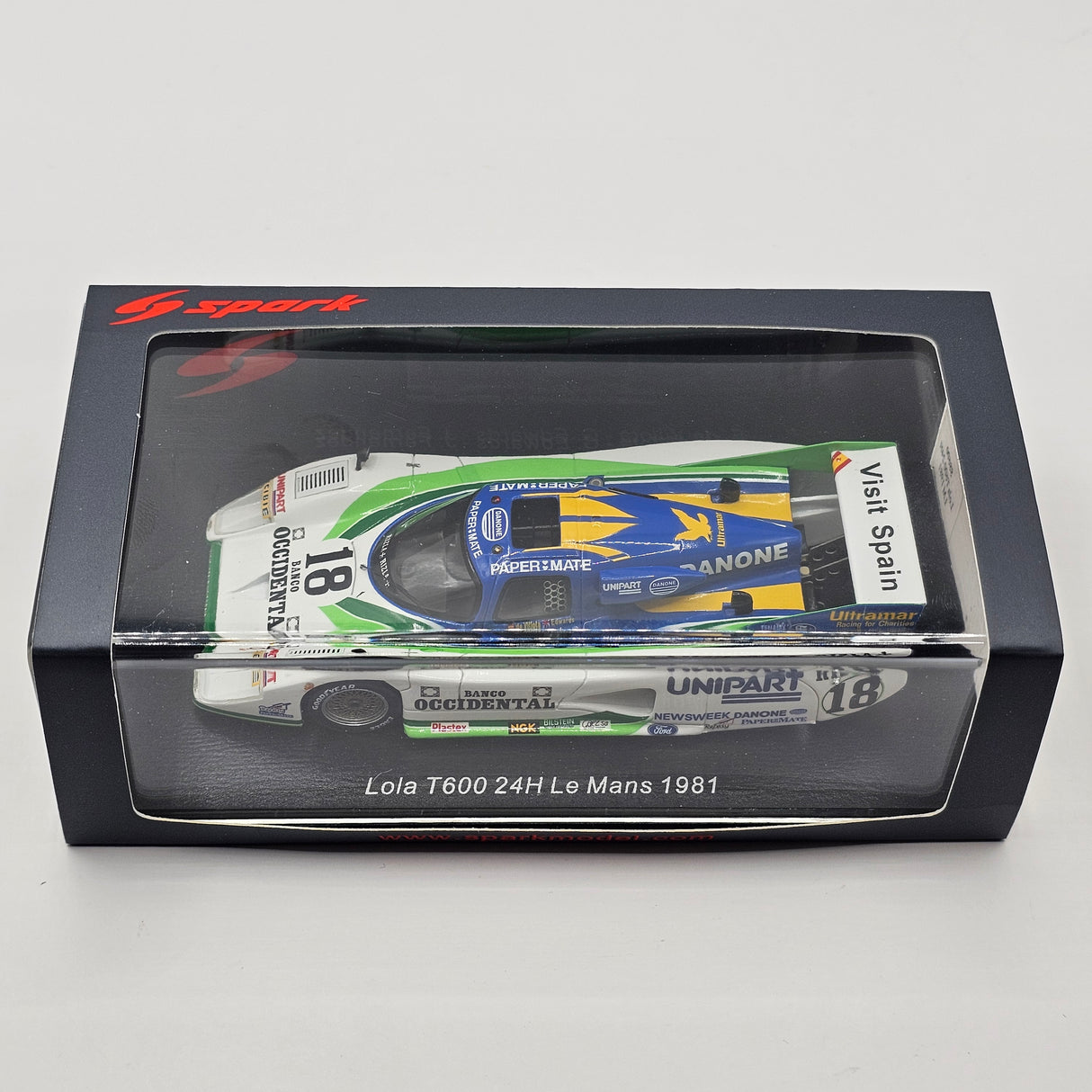 Spark Lola T600 #18 Team Lola Le Mans 1981 1/43 Scale S8600