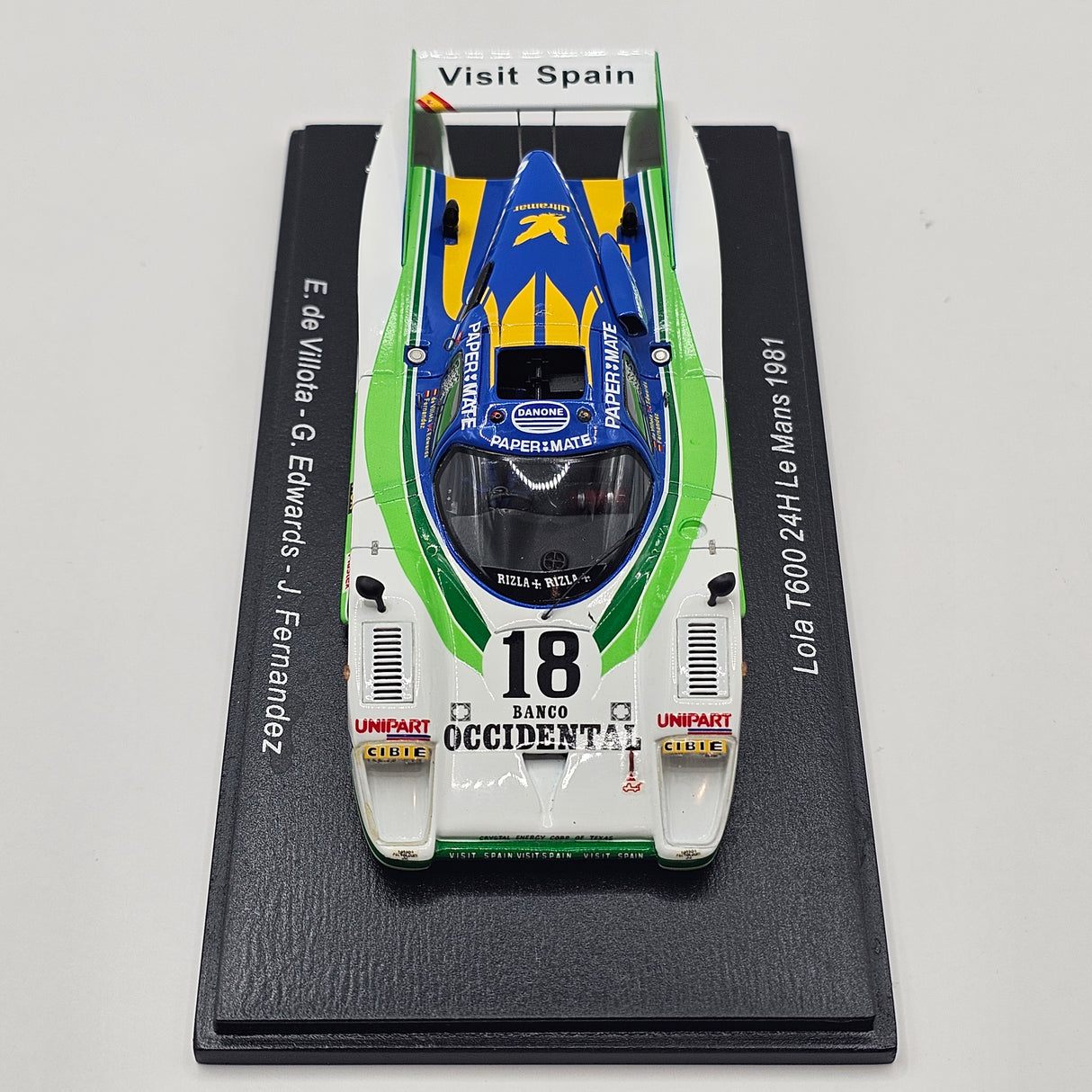 Spark Lola T600 #18 Team Lola Le Mans 1981 1/43 Scale S8600