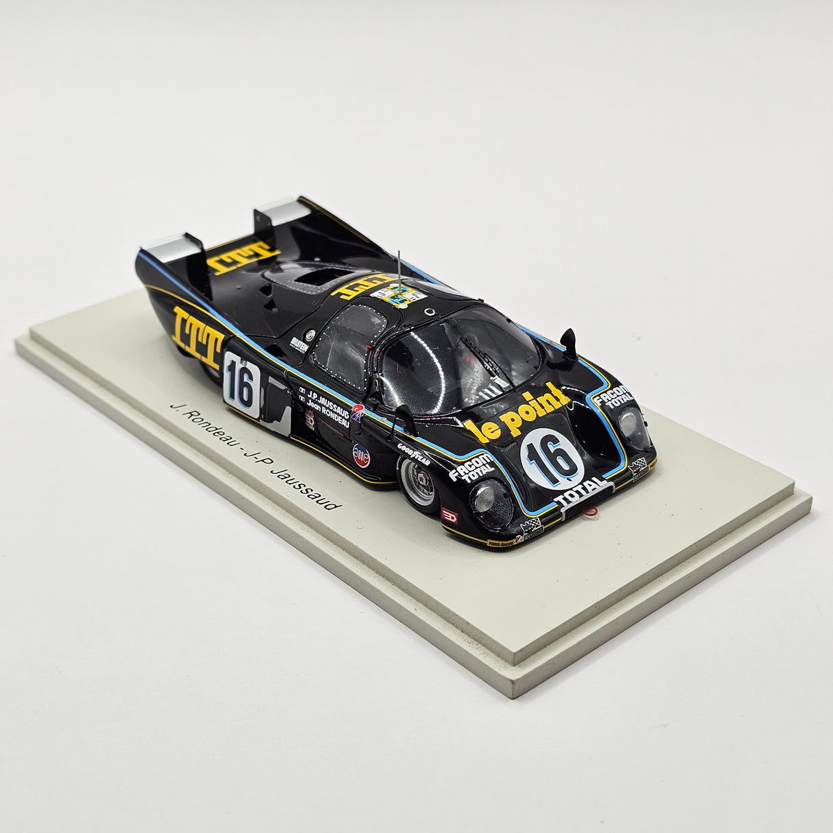 Spark Rondeau M379B #16 Jean Rondeau Le Mans Winner 1980 1/43 Scale 43LM80