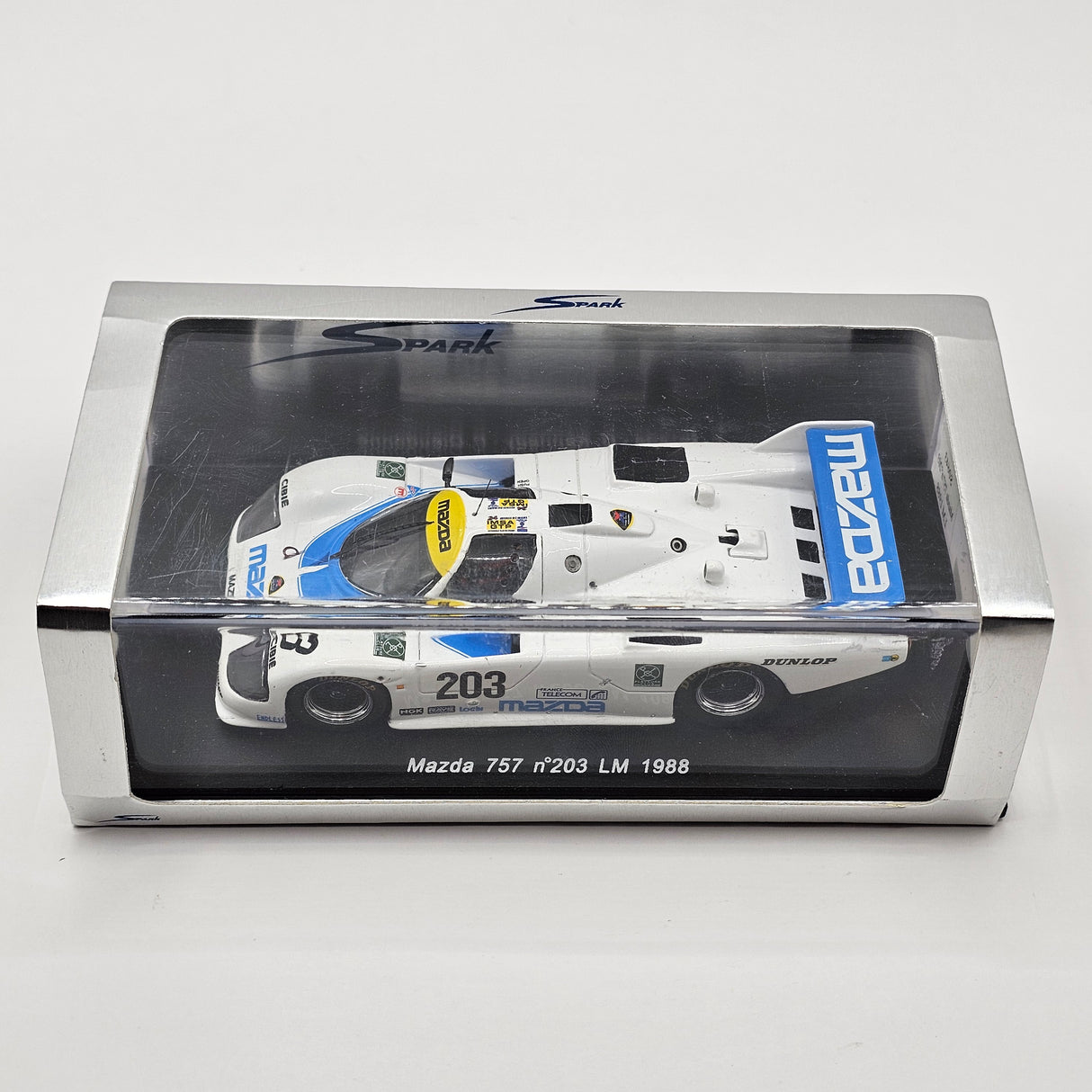 Spark Mazda 757 #203 Mazdaspeed Le Mans 1988 Class Winner 1/43 Scale S0643