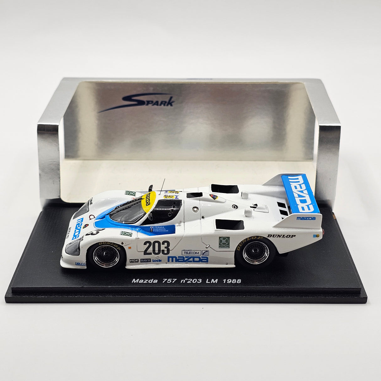 Spark Mazda 757 #203 Mazdaspeed Le Mans 1988 Class Winner 1/43 Scale S0643