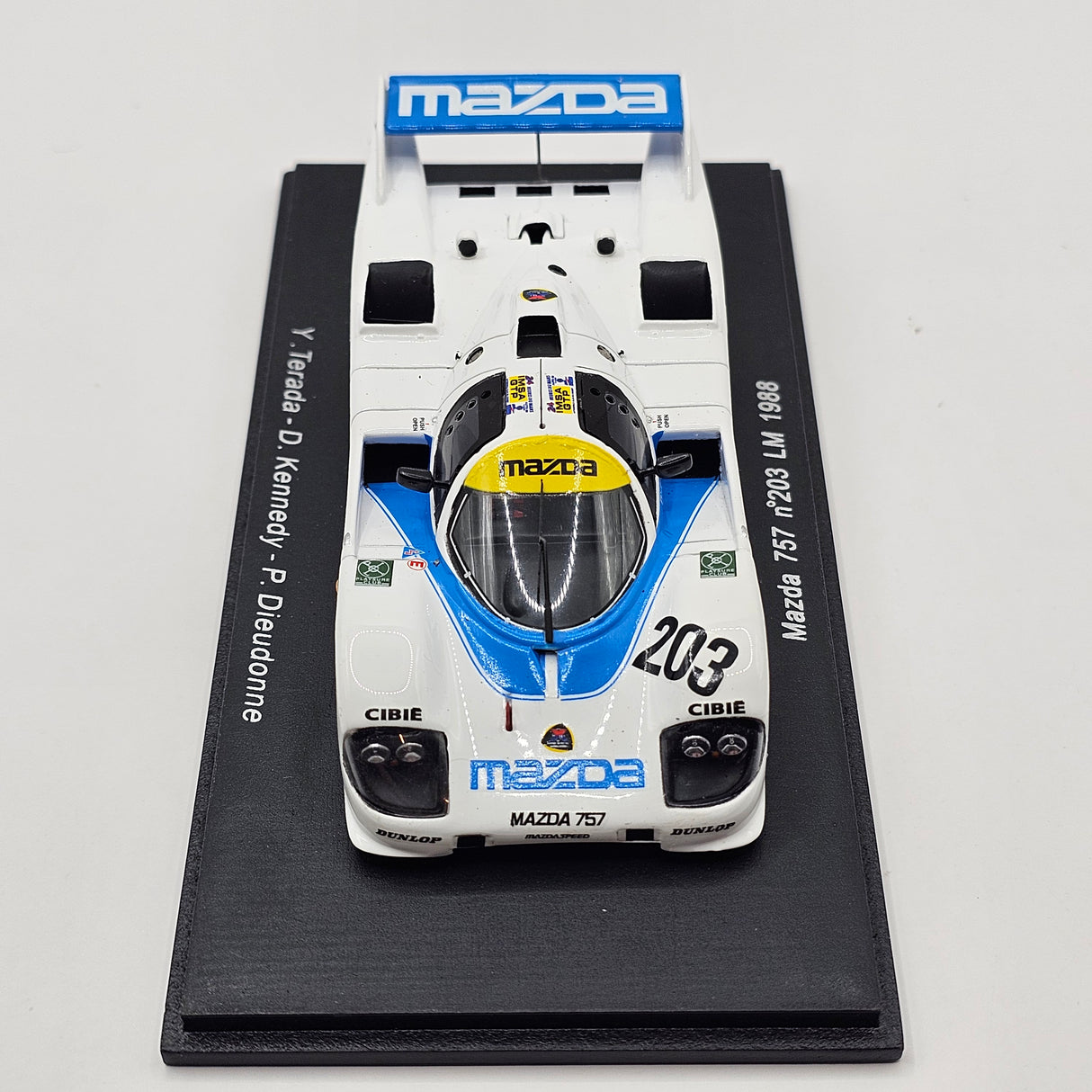 Spark Mazda 757 #203 Mazdaspeed Le Mans 1988 Class Winner 1/43 Scale S0643