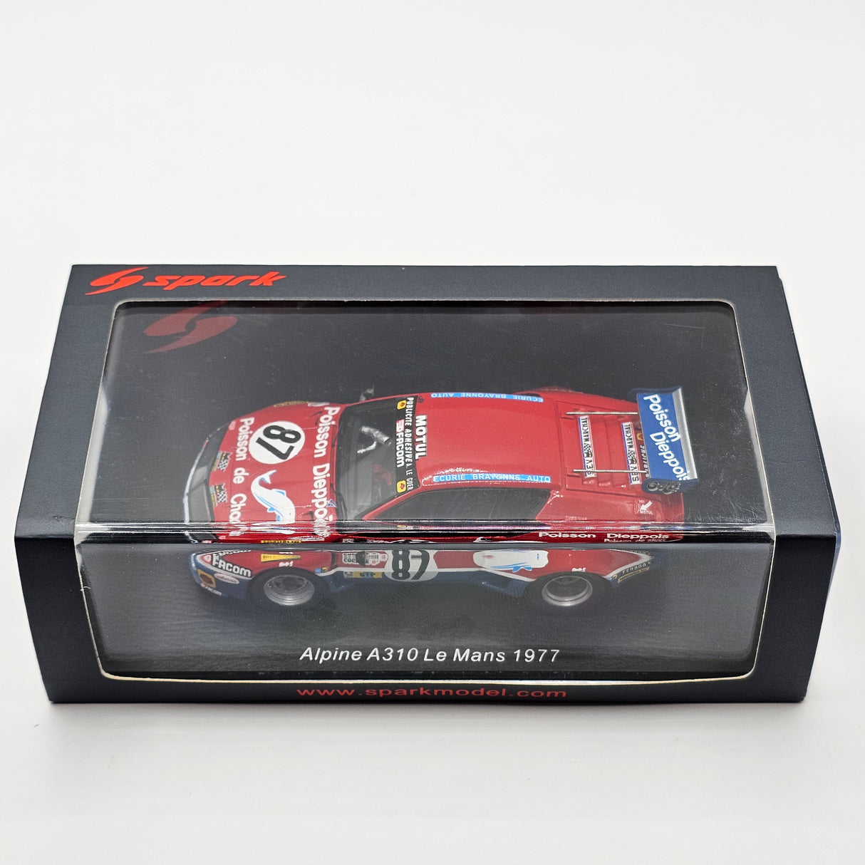 Spark Alpine A310 #87 B. Decure Le Mans 1977 1/43 Scale S5480