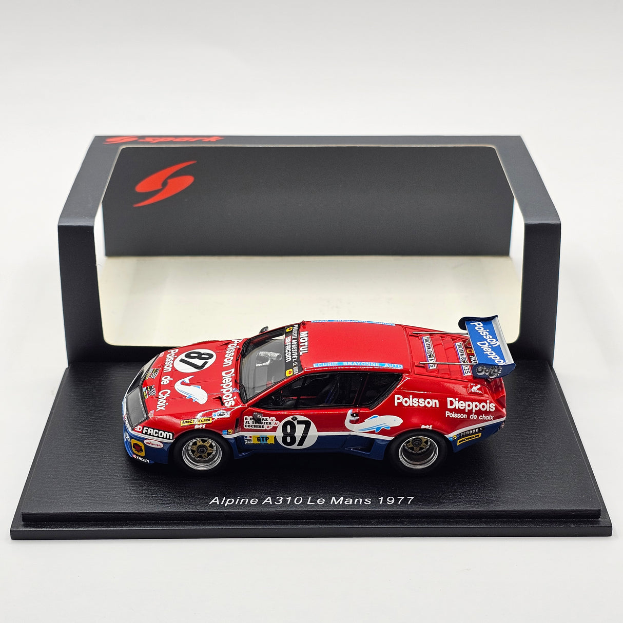Spark Alpine A310 #87 B. Decure Le Mans 1977 1/43 Scale S5480