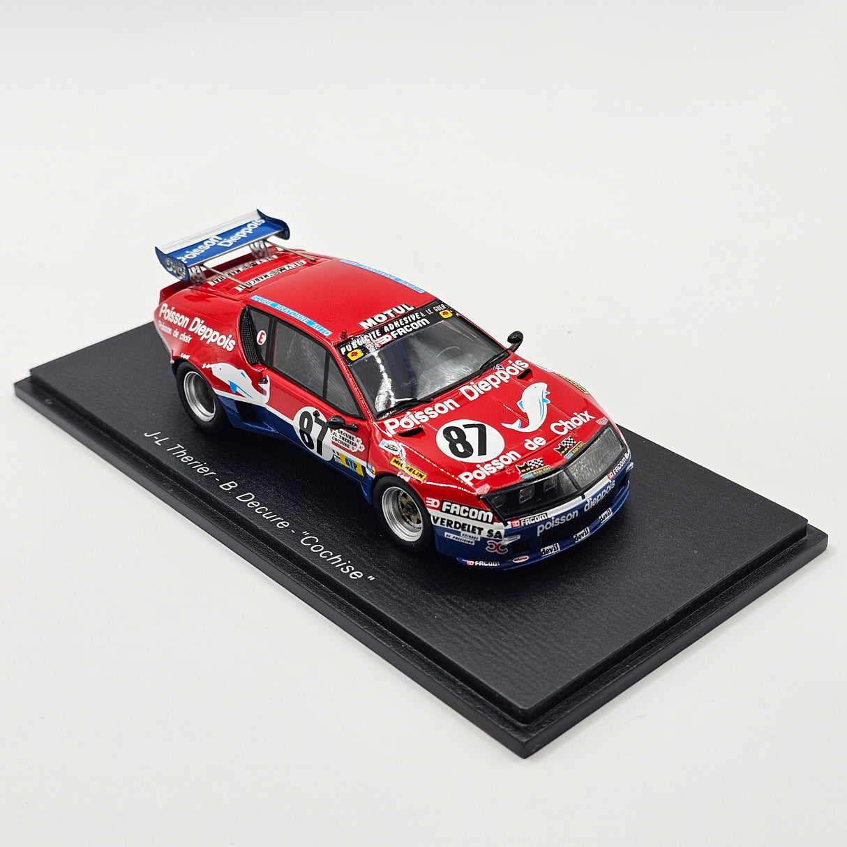 Spark Alpine A310 #87 B. Decure Le Mans 1977 1/43 Scale S5480