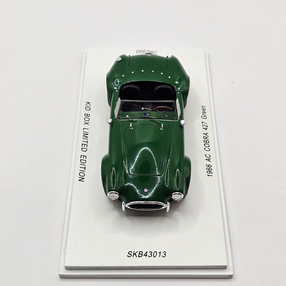 Spark AC Cobra 427 1966 Green - Kid Box JP Limited Edition 1/43 Scale