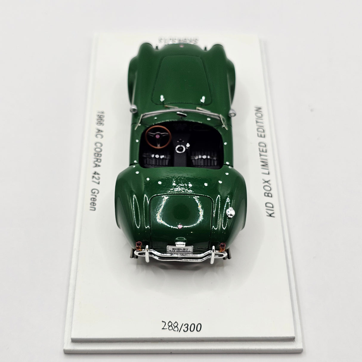 Spark AC Cobra 427 1966 Green - Kid Box JP Limited Edition 1/43 Scale